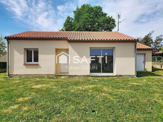 Pavillon plain pied indépendant, garage et jardin clos !
