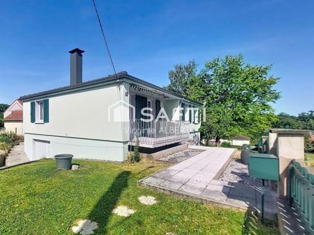 Pavillon plain pied, 100m2, beau jardin arboré, situé dans une impasse très calme