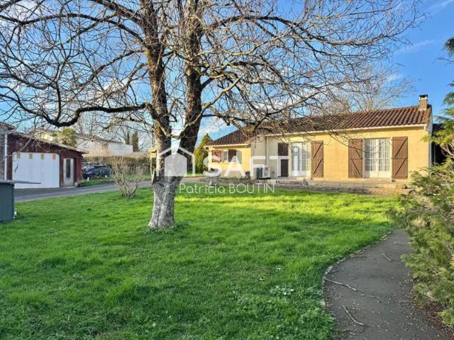 Pavillon plain pied 2 chambres + jardin et garage a auge