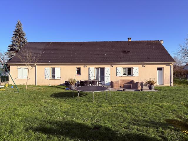 Pavillon plain pied 5 chambres 127m2