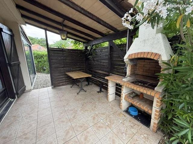 Pavillon proche mer | 44m² | Vendres Plage avec piscine et parking privatif sur la parcelle
