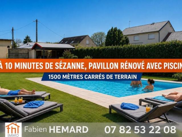 Pavillon renove au sein d'un agreable village
