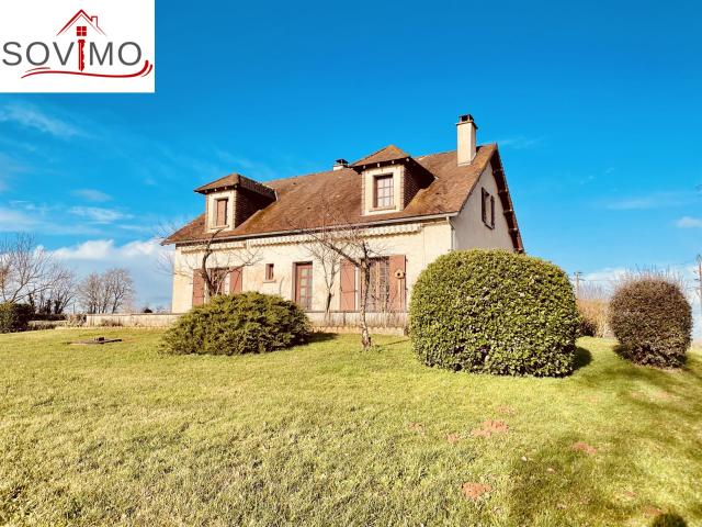 Pavillon Sur Sous Sol, Indépendante Avec Terrain Attenant Et. 135m² Pressac