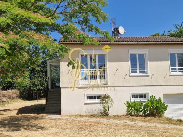 Pavillon Sur Sous Sol Semi Enterre 2 Chambres 65m² Loudun