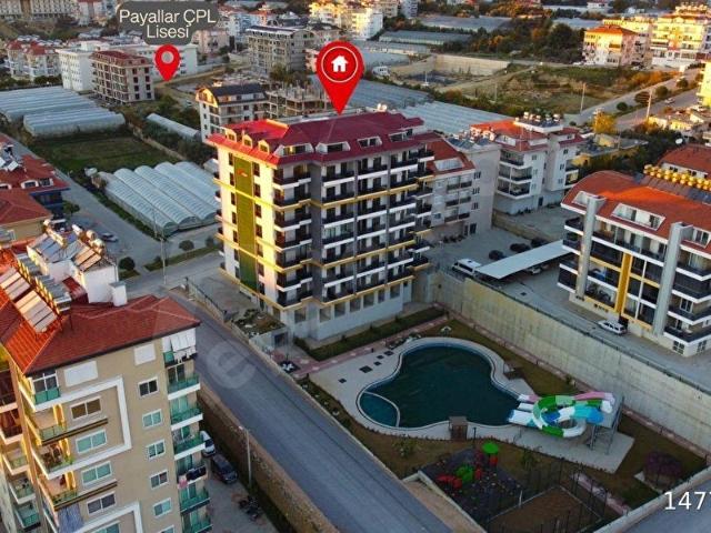PAYALLAR UMA TOWER SİTESİNDE SATILIK LÜKS DAİRE 1.KAT 1+1 57M2 KÖŞE DAİRE GÜNEY CEPHELİ