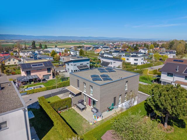 Payerne, zu verkaufen, Reihenhaus mit 5 Zimmern von 140 m2 mit Garten