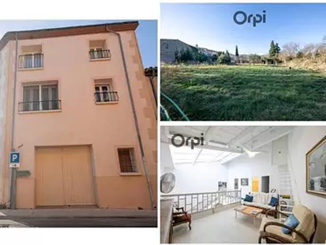 Paziols 11350 Achat / Vente maison 7 pièces t7 jardin terrasse