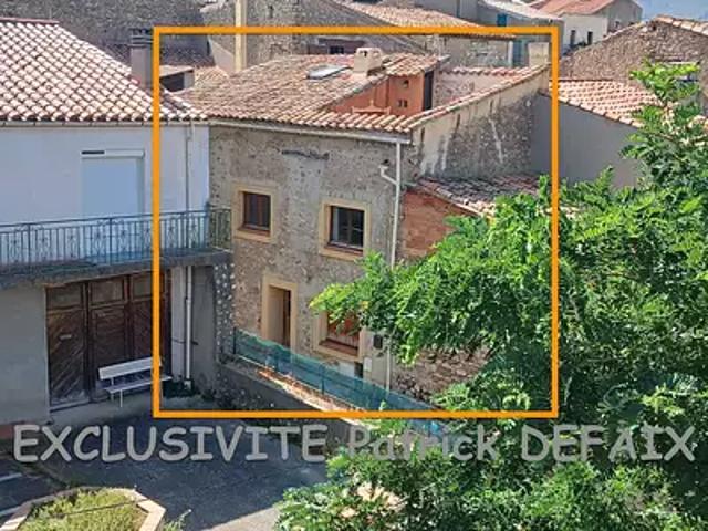 Paziols 11350 Achat / Vente maison 3 pièces t3 terrasse
