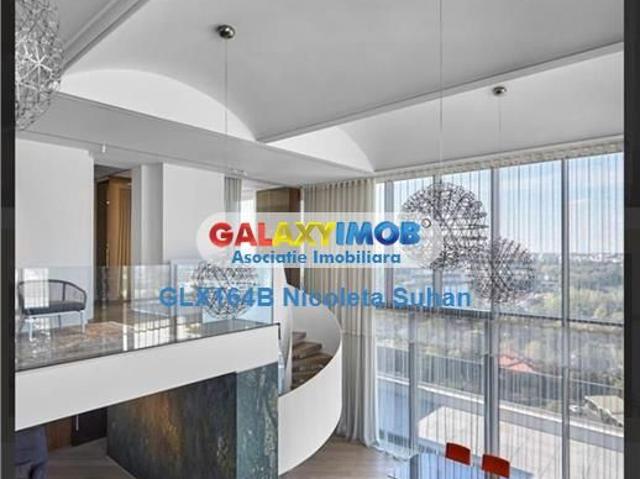 PenthouseTip Duplex 436 mp 5 camere LUX Floreasca Barbu Vacarescu Ved