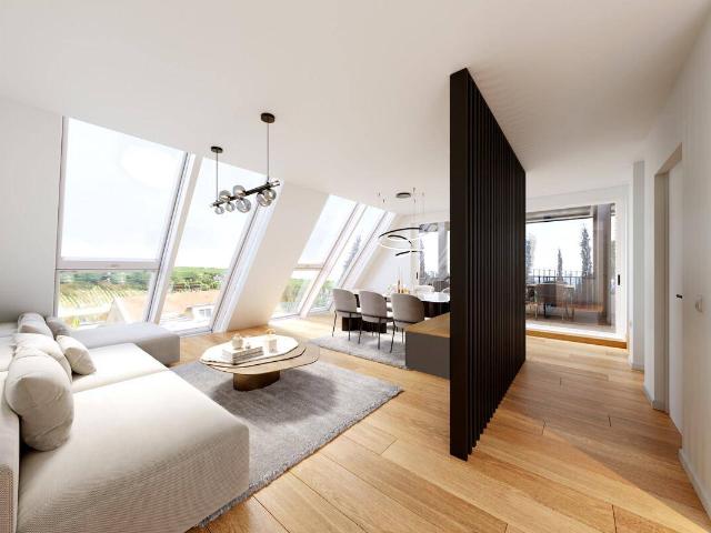 Penthousetraum mit Blick in die Weingärten