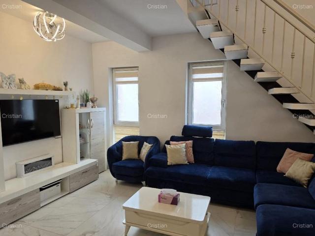 Penthouse 3 camere, 2 băi, 2 parcări, 91,2 mp, Giroc | 650 EUR