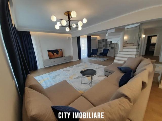 Penthouse 3 camere, LUX, S 150 mp + 200 mp terasa, Buna Ziua. de inchiriat