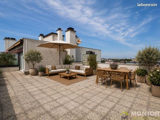 Penthouse 3 pièces 56 m²