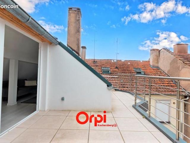 Penthouse 3 pièces 64 m²