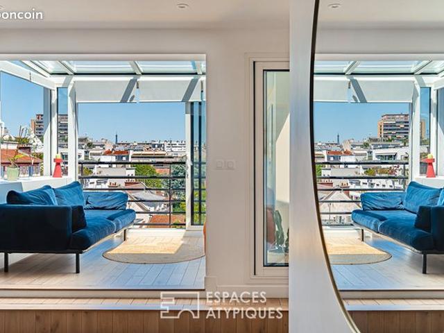 Penthouse 3 pièces 65 m²