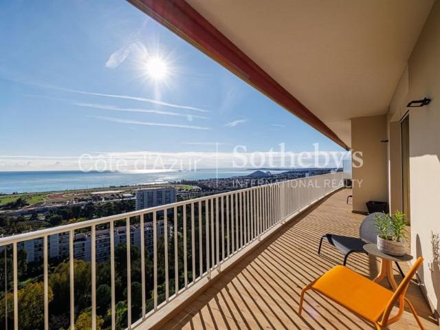 Penthouse 3 pièces avec rooftop et vue mer Domaine du Loup. 134m² Cagnes sur Mer