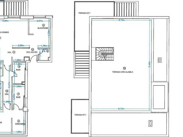 Penthouse 4 Camere Kaufland Pipera, Comision 0%
