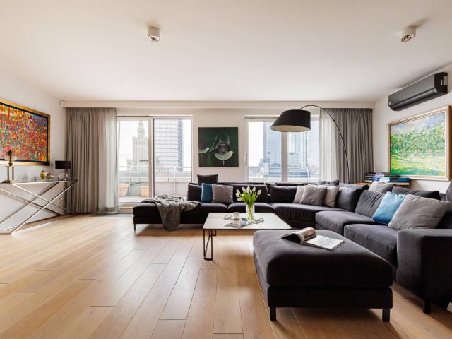 Penthouse 4 pokoje Taras Widok na Warszawę