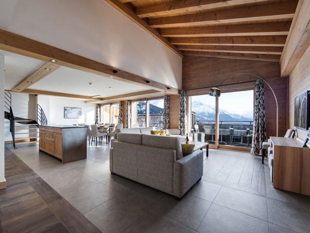 Penthouse 6 pièces Vue panoramique 192m² Montvalezan La Rosière