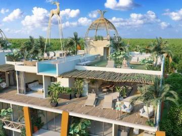 Penthouse con vista 360° a la Laguna de Bacalar – Xul Ha