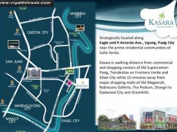Penthouse condo unit for sale @ the kasara in ortigas pasig city