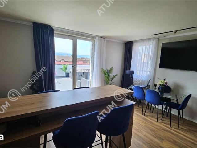 Penthouse cu 2 camere terasa 2 locuri parcare zona Turnisor din Sibiu
