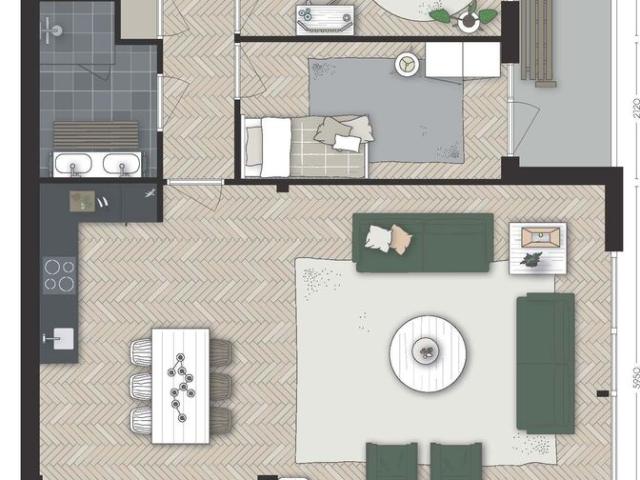 Penthouse appartement te huur in Rotterdam