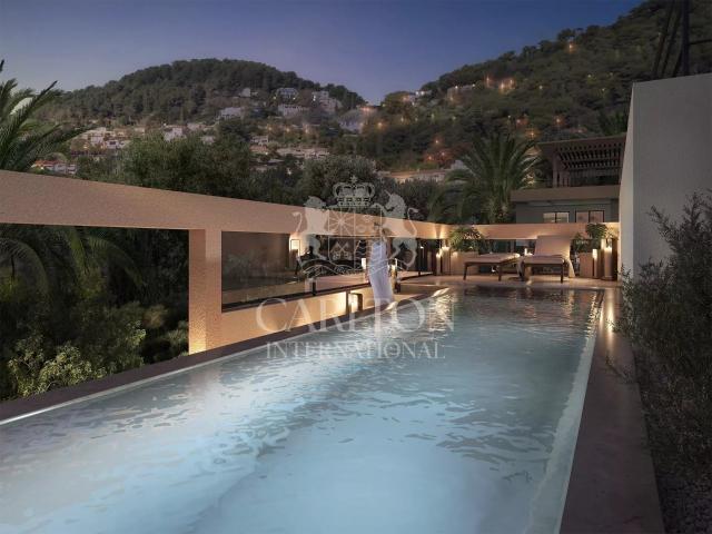 Penthouse Avec Couloir De Nage Prive' 156m² Eze