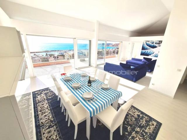 PENTHOUSE D'EXCEPTION A MENTON AVEC VUE PANORAMIQUE MER