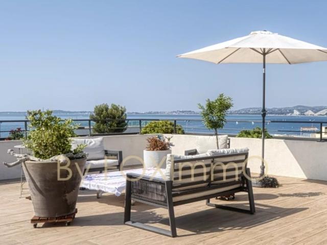 Penthouse d'exception dernier étage vue mer à Cagnes sur Mer