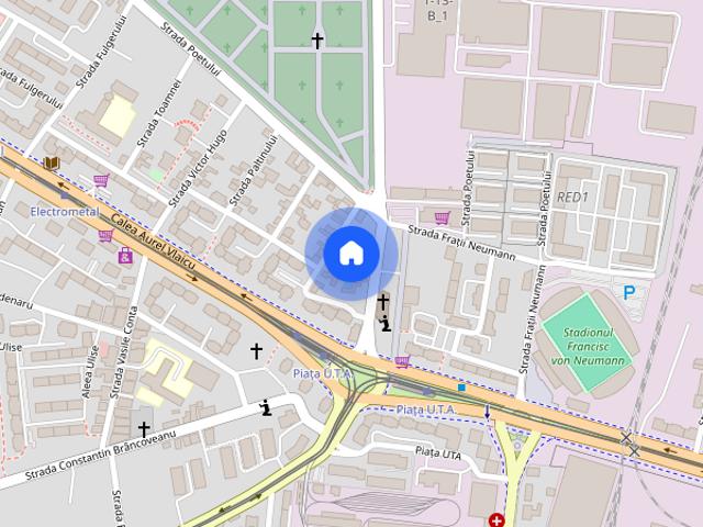Penthouse de închiriat ARED UTA