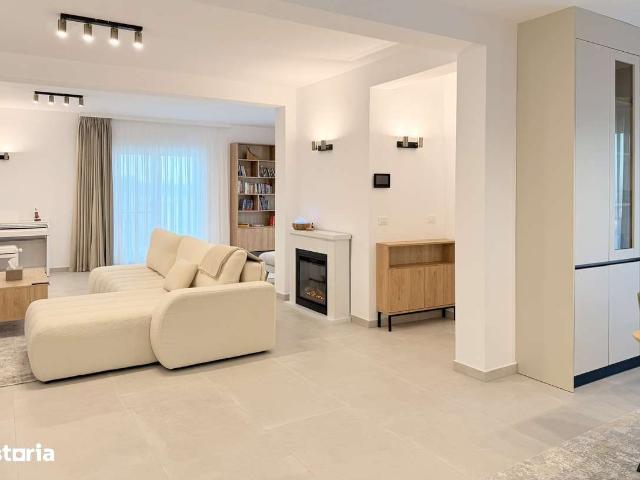 Penthouse de lux 160 mp mobilat de închiriat bloc nou Ipotești, Suceava