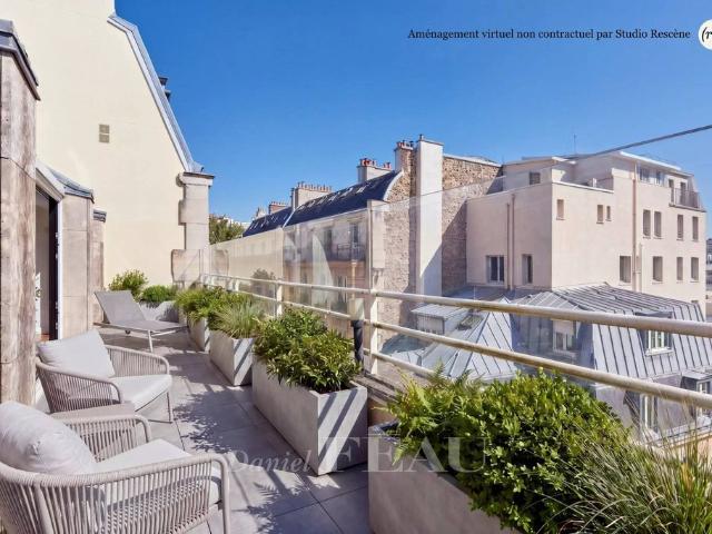 Penthouse de luxe de 6 pièces en vente La Muette, Auteuil, Porte Dauphine, Paris, Île de France