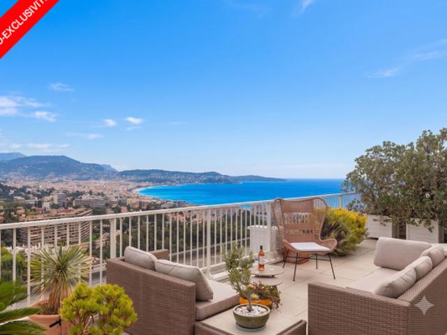 Penthouse duplex avec vue mer panoramique