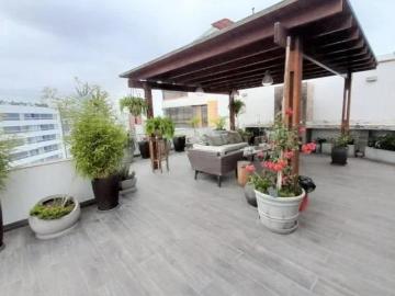 Penthouse duplex amoblado y equipado con vista al parque reducto