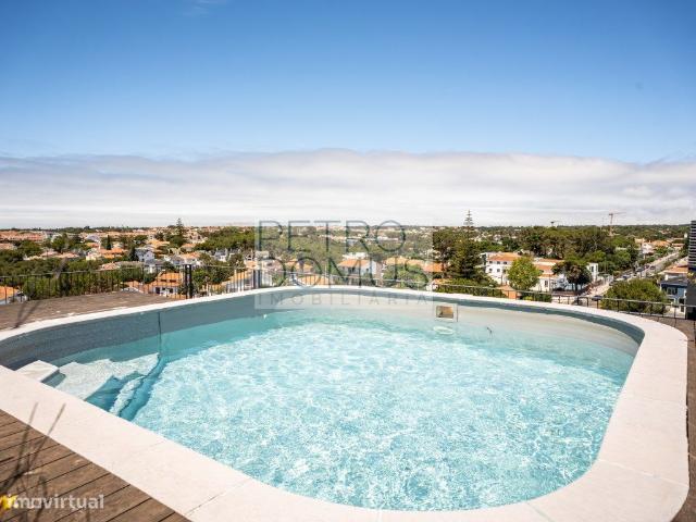 PENTHOUSE DUPLEX T4 CASCAIS | TERRAO COM 244M2 COM PISCINA E VISTA.