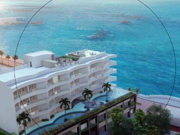 Penthouse en pre venta Cozumel, The Stella, Vista al mar