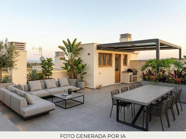 Penthouse en venta Cubelles