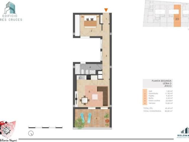 Penthouse en venta Alhendín