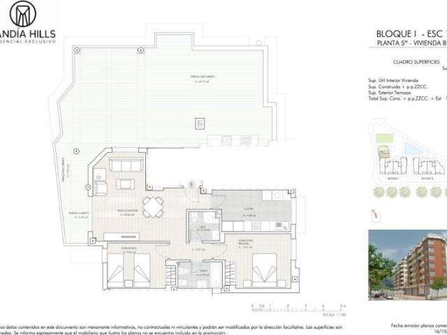 Penthouse en venta Gandia