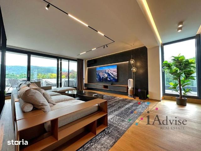 Penthouse exclusivist cu panoramă spre Tâmpa și Postăvaru | Design Pre