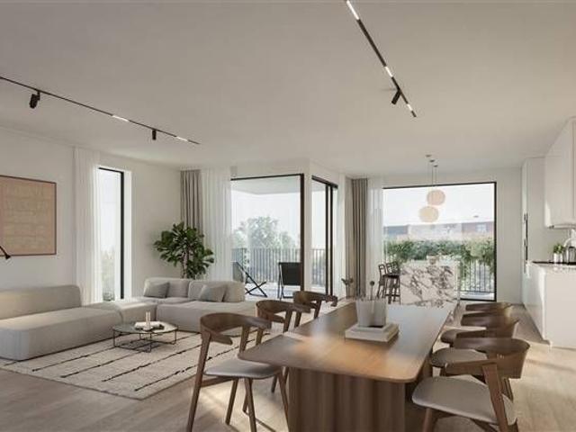 Penthouse op de derde verdieping met 2 slaapkamers en uitzon