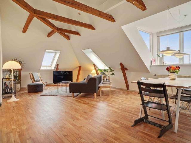 Penthouse lejlighed med udsigt over Aarhusbugten