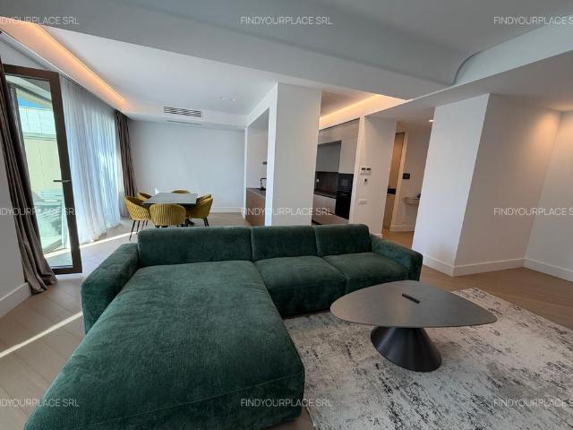 Penthouse mobilat complet,totul nou în Cortina 126,2 locuri de parcare incluse