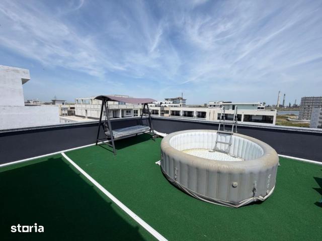 Penthouse Mamaia + 2 terase + curte 3 locuri de parcare