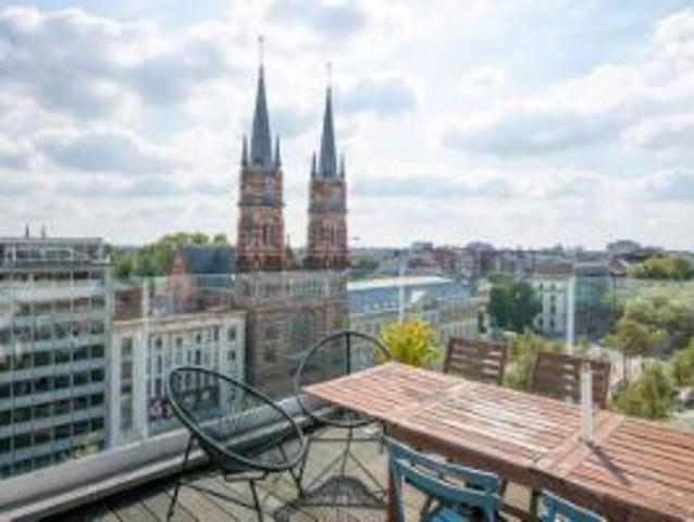 Penthouse met dakterras in het hart van Antwerpen