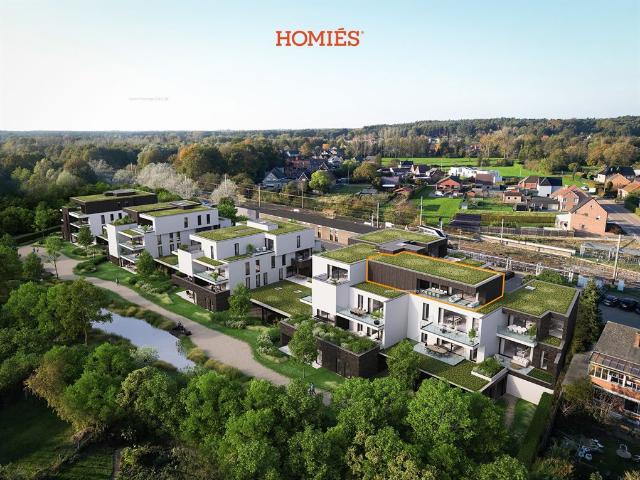 Penthouse met 2 slaapkamers en prachtig terras
