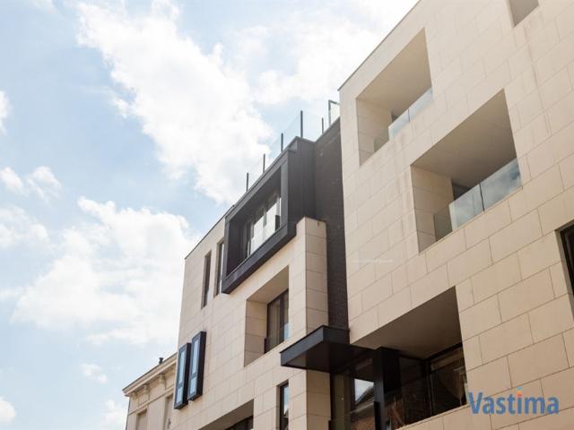 Penthouse met 2 terrassen met zicht over de skyline van Aalst