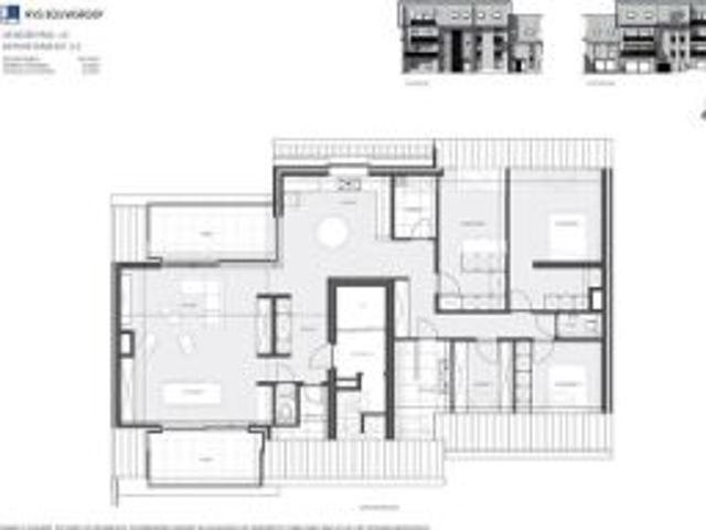 Penthouse met 3 slaapkamers