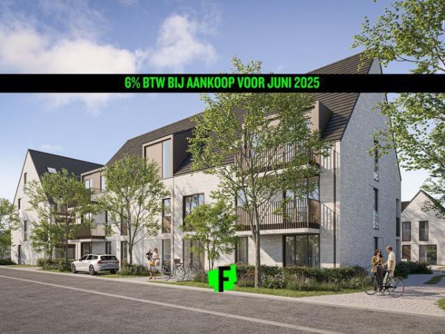 Penthouse met 4 slaapkamers te koop in hartje Aartrijke